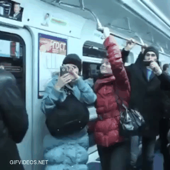 He's the king of the subway