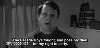 How I convince myself to go to a party.