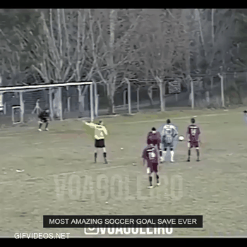 Most Amazing Soccer Goal Save Ever