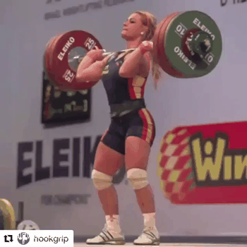 Spanish weightlifter Lidia Valentín